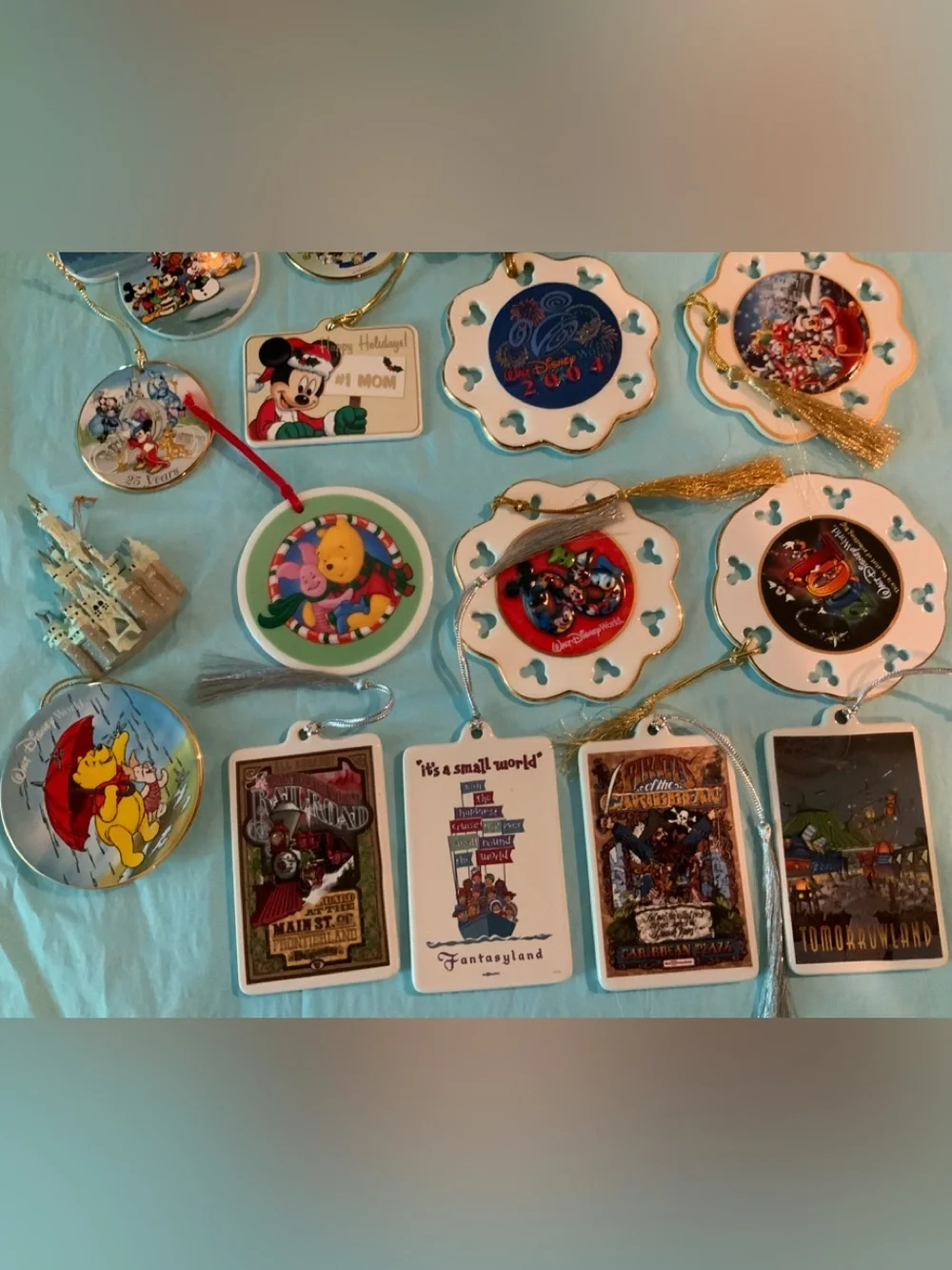 Vintage Disney Chritmas Ornaments Bundle 24pc